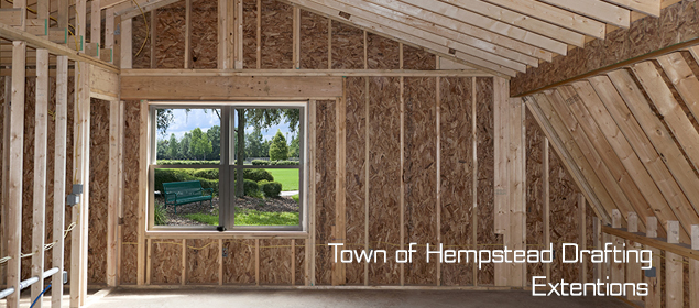 Town of Hempstead Drafting Extensions Building Permits